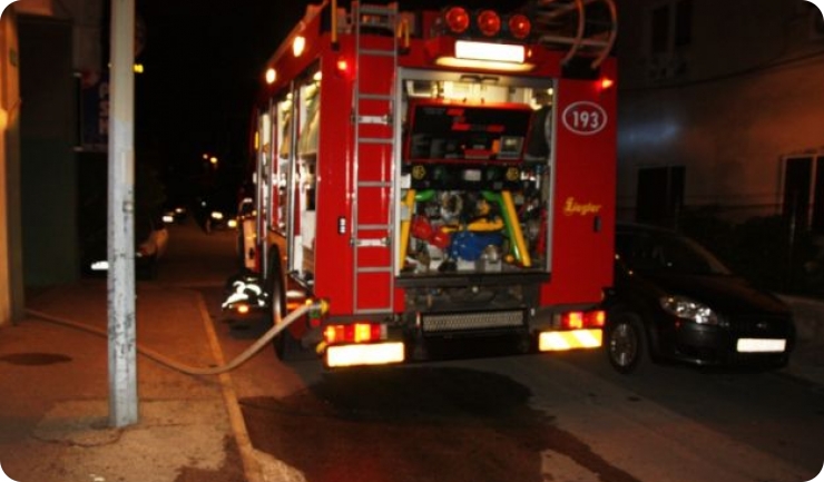 Rovinj: Požar stana u zgradi-63283