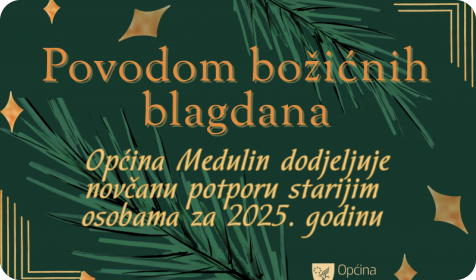 Umirovljenici u Medulinu dobivaju do 140 eura božićnog dodatka-156357