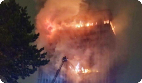 Veliki požar zahvatio Vjesnikov neboder, vatrogasci se cijelu noć borili s vatrom-156584