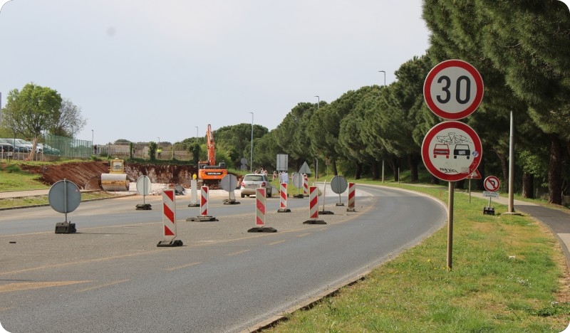 Od danas zabranjen promet u oba smjera na dijelu pulske zaobilaznice (VIDEO)-159782